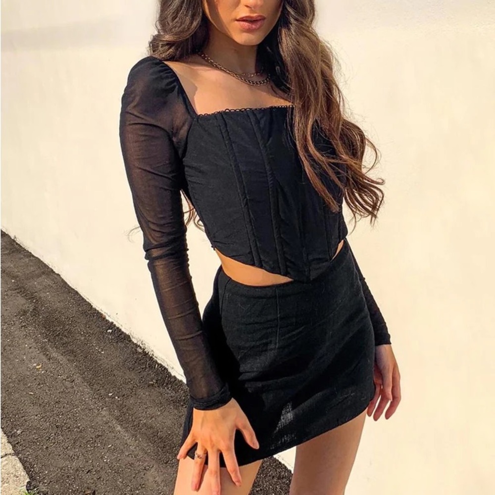 Princess Polly Beverly Long Sleeved Top